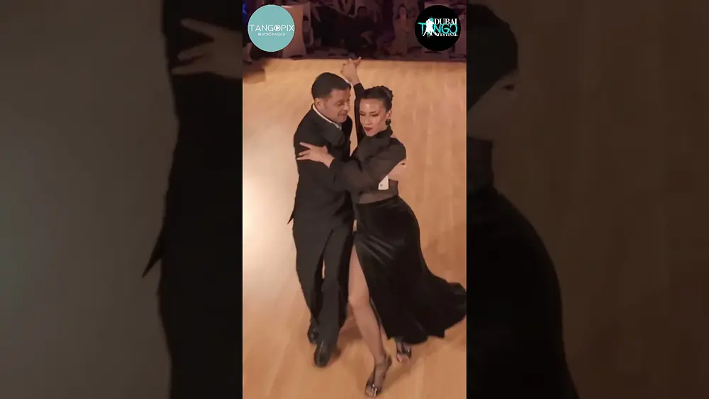 Video thumbnail for DUBAI TANGO FESTIVAL Neri Piliu & Yanina Quiñones dance Carlos Di Sarli  #tango #dance