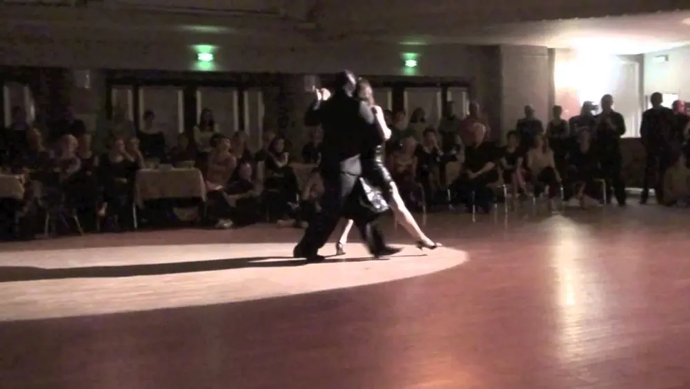 Video thumbnail for Maria Belen y Diego Riemer - Gota De Lluvia - 8 Renverse Lille 19-01-2013