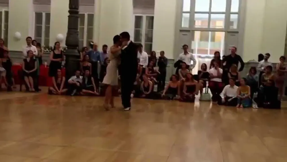 Video thumbnail for Andres Laza Moreno & Luciana Arregui  - 1 Праздничная милонга на Почтамтской 12.09.2014.