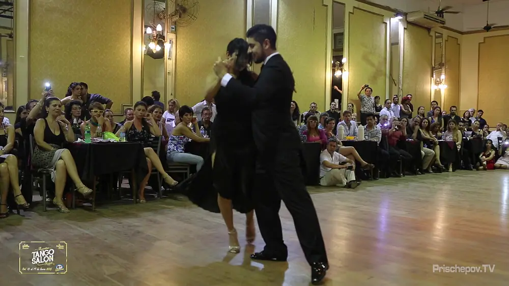 Video thumbnail for Sebastian Jimenez & Maria Ines Bogado, 3-3, Tango Salon 2015