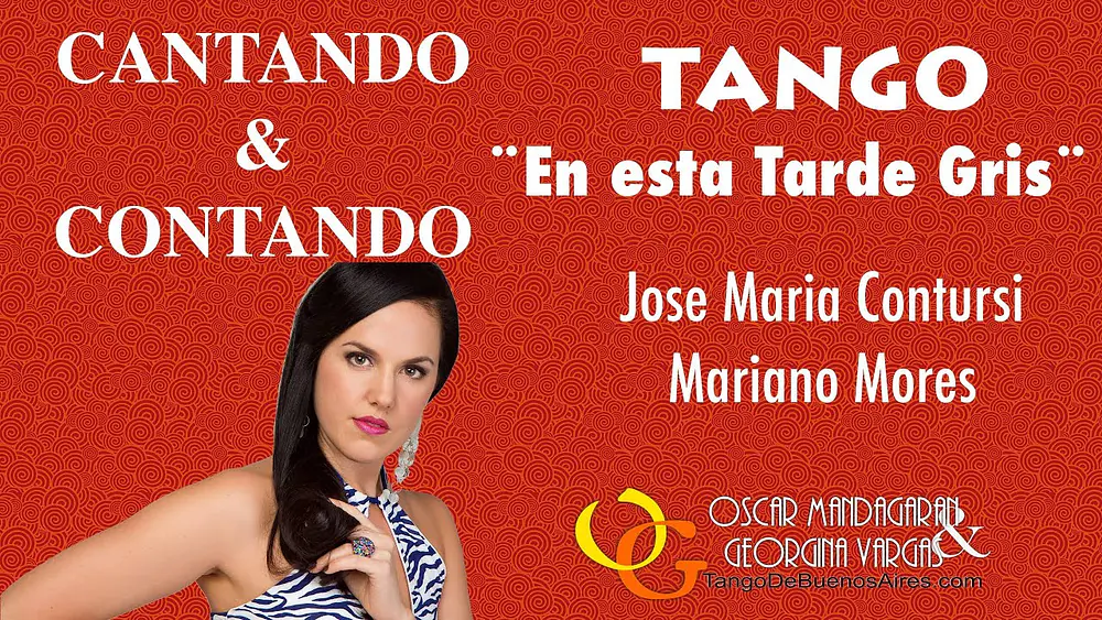 Video thumbnail for EN ESTA TARDE GRIS Georgina Vargas Cantando🍀Contando el TANGO de CONTURSI sottotitoli in ITALIANO🇮🇹