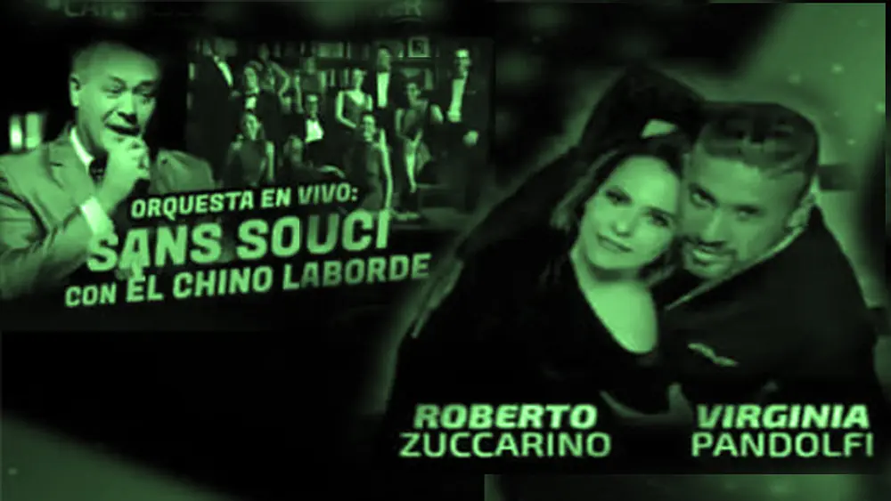 Video thumbnail for ROBERTO ZUCCARINO % VIRGINIA PANDOLFI-Milonga que peina Canas-El Chino Laborde -Orquesta Sand Souci