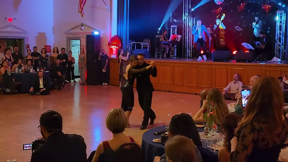 Video thumbnail for Argentine tango: Maximiliano Cristiani & Ayse Gencalp @ La Entrega Marathon 2024