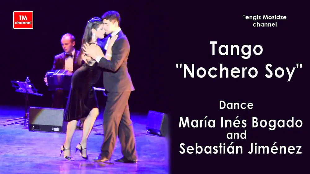 Video thumbnail for Tango "Nochero Soy". Dance Sebastián Jiménez and María Inés Bogado with "Solo Tango" orchestra.