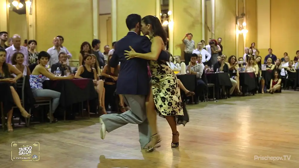 Video thumbnail for Christian Marquez & Virginia Gomez, 2-3, Tango Salon 2015