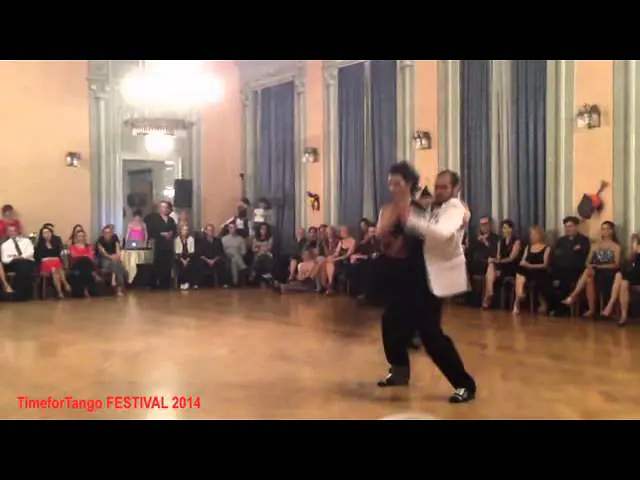 Video thumbnail for Juan Carlos Martinez y Nora Witanowsky at TimeforTango Festival 2014