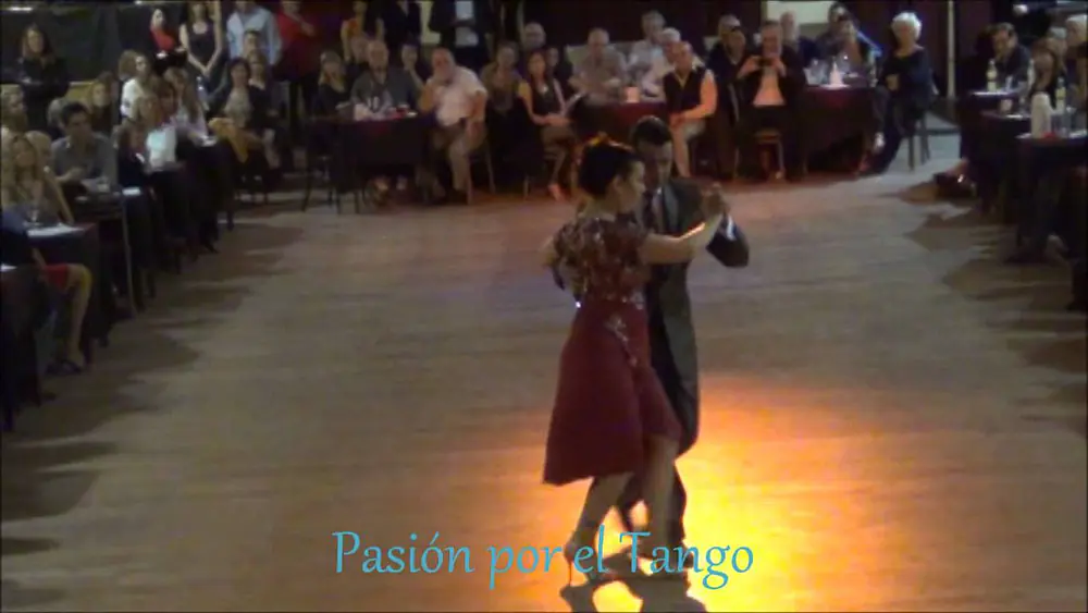 Video thumbnail for PAO SANZ y FACUNDO DE LA CRUZ Bailando el Vals  MIEDO en YIRA YIRA MILONGA