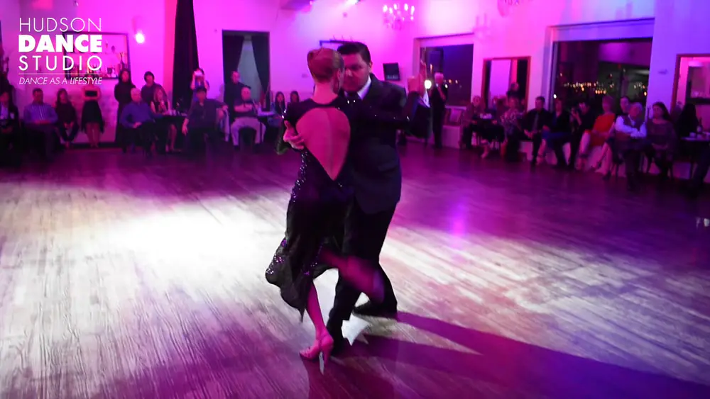 Video thumbnail for 2016 Tango World Champions Cristian Palomo & Melisa Sacchi Tango:Milonga @ Hudson Dance Studio