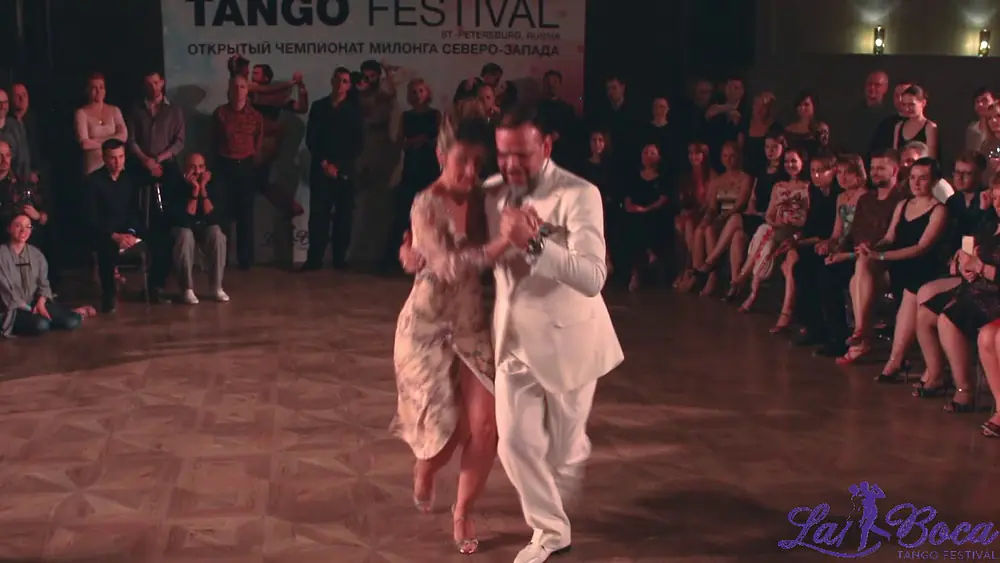 Video thumbnail for Fabian Peralta & Josefina Bermudez Avila 4-4. La Boca Tango Fest