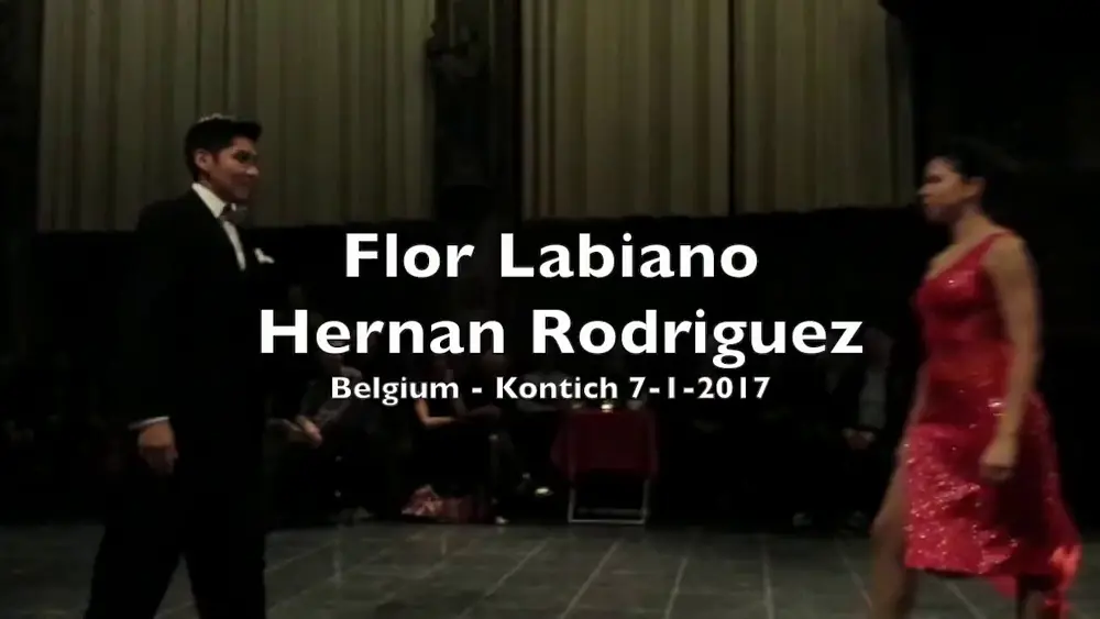 Video thumbnail for Flor Labiano Hernan Rodriguez - Belgium Kontich - Tango
