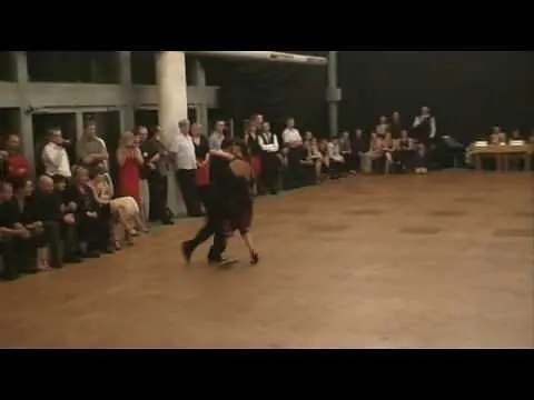 Video thumbnail for Laura Melo & Ricardo Barrios, tango show (1), 17.10.2008