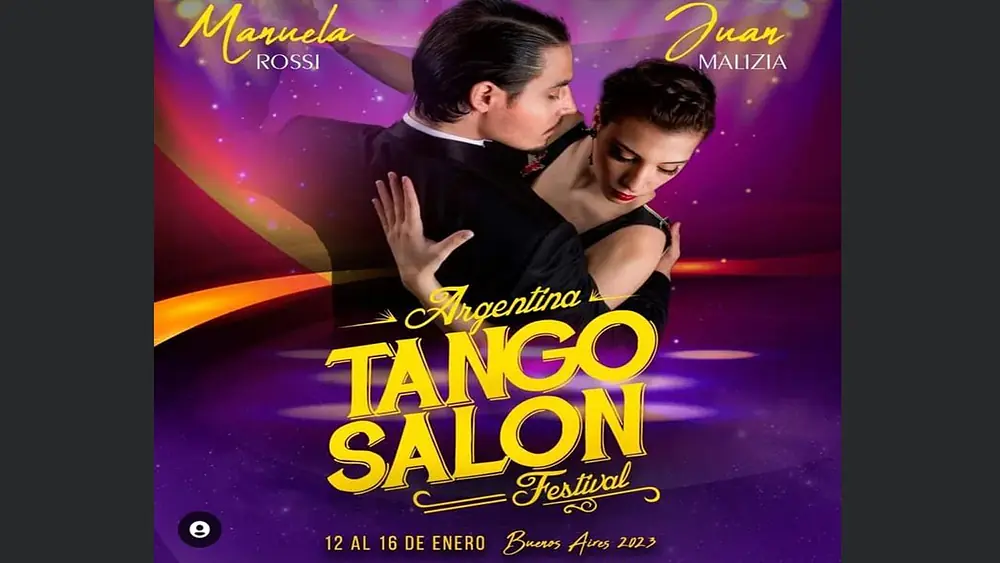 Video thumbnail for MANUELA ROSSI & JUAN MALIZIA - Argentina Tango Salon Festival 2023