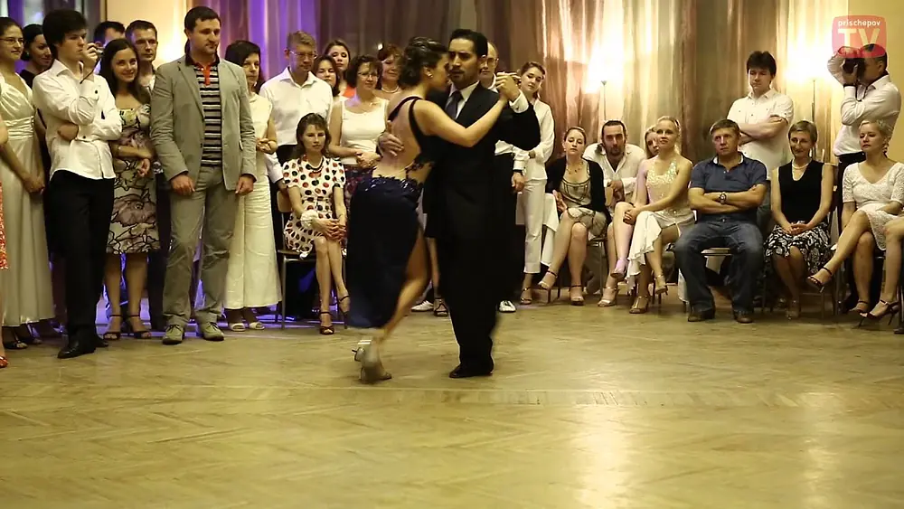 Video thumbnail for Juan Martin - Stefania Colina, 1, Moscow, Milonga "El Color" 14.06.2013