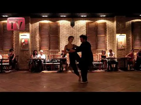 Video thumbnail for Giggio Giovanni & Anna Zyuzina, Russia, Moscow, Milonga "On Board", 03.04.2010