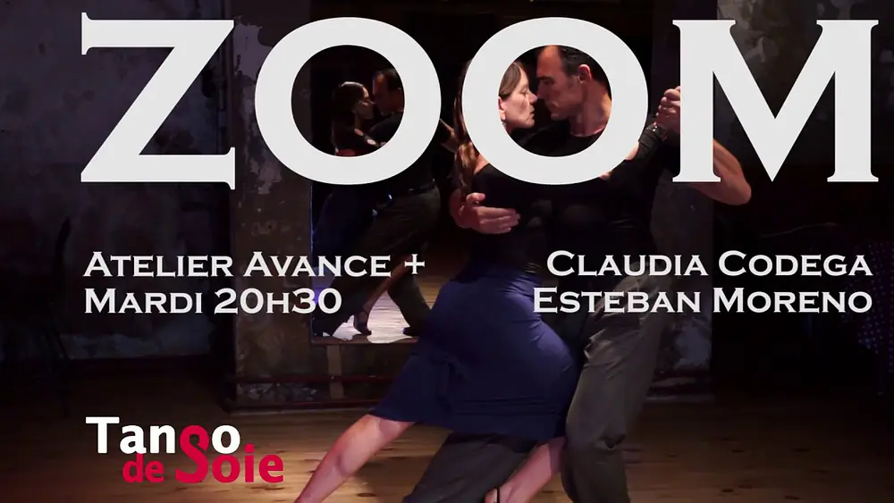 Video thumbnail for Ateliers Zoom Tango de Soie avec Claudia Codega & Esteban Moreno