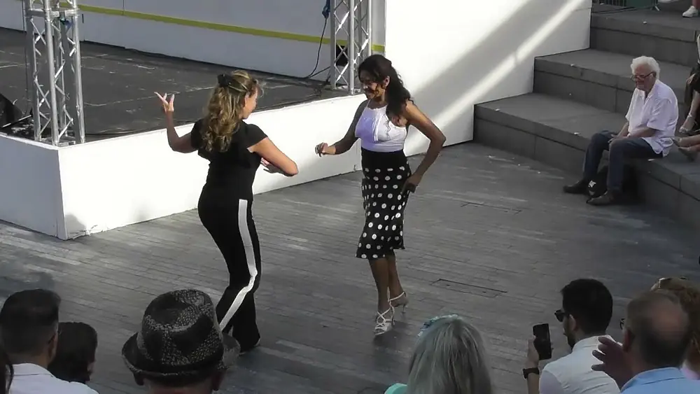 Video thumbnail for Raquel Greenberg and partner Tango performance #2 London goes Tango