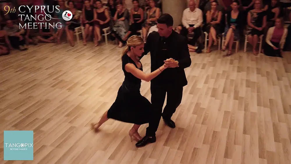 Video thumbnail for George Nikou & Katerina Hatzipanteli dance Orquesta Misteriosa - E.G.B. Una noche en la Milonga
