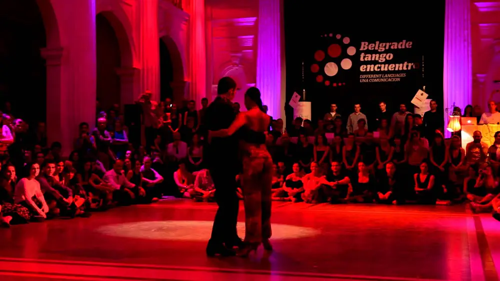 Video thumbnail for Bruno Tombari y Mariangeles Caamano @ Belgrade Tango Encuentro 2012 (1/4)