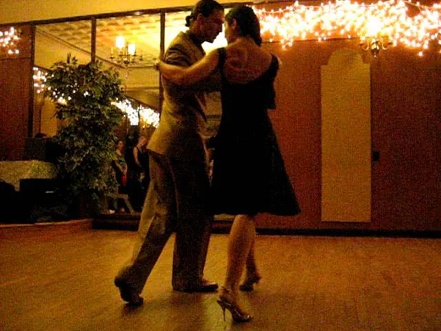 Video thumbnail for "LA MILONGA ROSA" tango night with Julio Basan & Vanja Vodzelewski