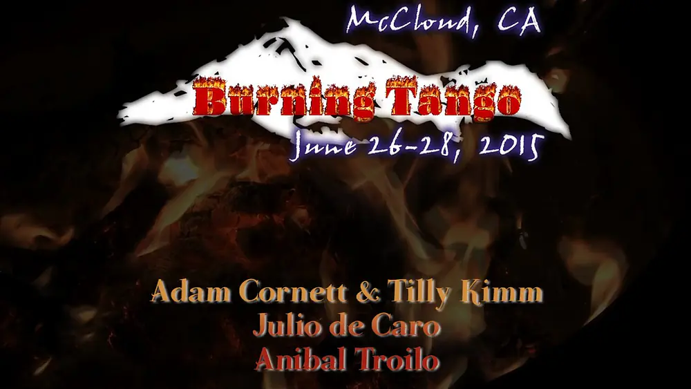 Video thumbnail for Adam Cornett & Tilly Kimm - Julio de Caro - Anibal Troilo - at Burning Tango 2015