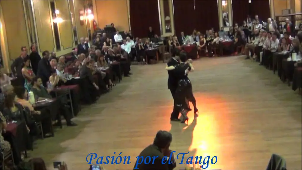 Video thumbnail for GENOVEVA FERNANDEZ y ANDRES "Tanguito" CEJAS Bailando el Tango TORRENTE en YIRA YIRA MILONGA