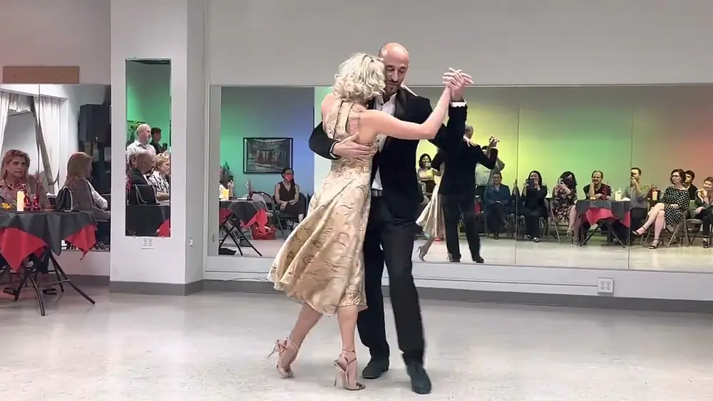 Video thumbnail for Eleonora Kalganova & Tarek Marroushi: Tango Vals. Washington DC. January 2023