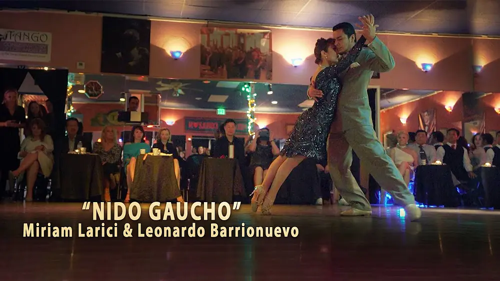 Video thumbnail for TANGO- Nido Gaucho - Miriam Larici & Leonardo Barrionuevo 03/2020