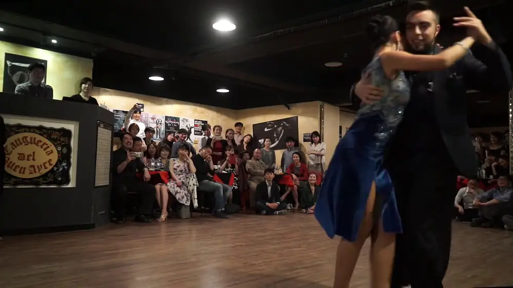 Video thumbnail for Clarisa Aragon y Jonathan Saavedra #4 @Tangueria, 4th Mar. 2017, Welcome Milonga