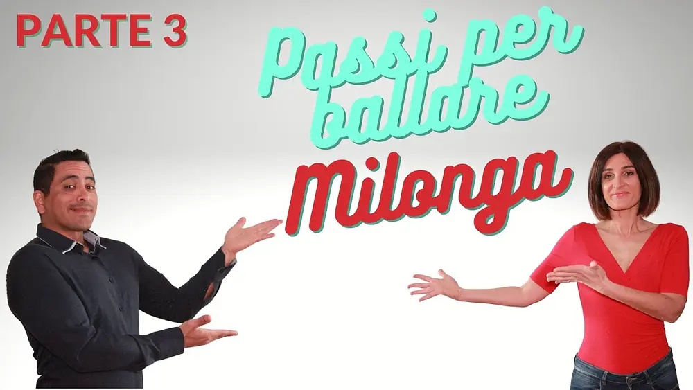 Video thumbnail for Passi per ballare milonga, Part 3 - TANGO ARGENTINO - CARLOS ESTIGARRIBIA