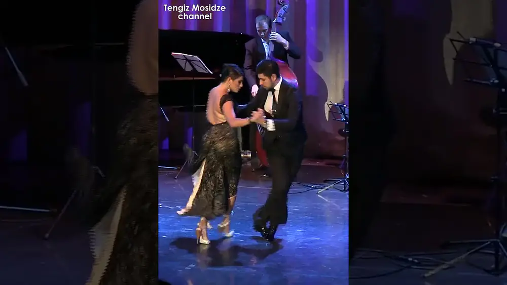 Video thumbnail for Tango dancing. 💃🕺 María Inés Bogado and Sebastián Jiménez. #shorts