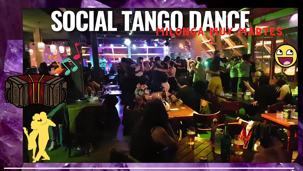 Video thumbnail for Milonga Muy Martes Baile de Tango en Buenos Aires, Organiza Martin Chili