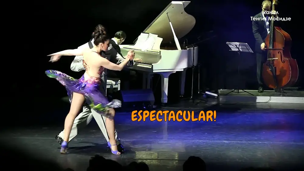 Video thumbnail for ESPECTACULAR, Tango performance, Julian Sanchez, Melina Mourino