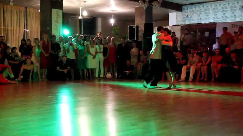 Video thumbnail for Claudio Forte & Barbara Carpino. Sabor del tango 2012.