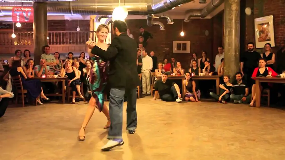 Video thumbnail for Giggio Giovanni & Anna Zyuzina,  Tangojunta - Argentine Tango Festival in Moscow  24.04.2011