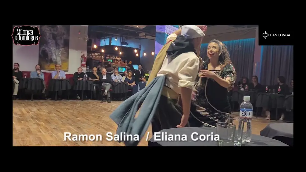 Video thumbnail for Ramon Salina y Eliana Coria /  7 de Julio / Milonga de los Domingos 3/3