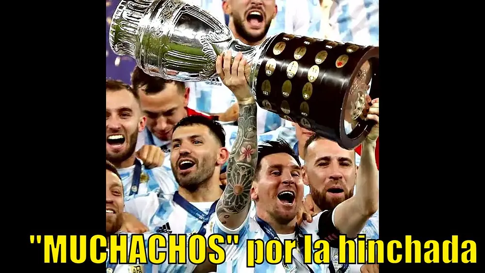 Video thumbnail for En argentina naci, muchachos, hinchada, goles, relator quebrado. Letra Fernando Romero (aqui)