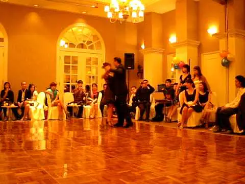 Video thumbnail for Laila and Leandro Oliver Hong Kong Welcome Milonga May 15th 2010 First Dance