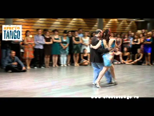 Video thumbnail for Nana Khocholava and Tate Di Chiazza dance on the milonga "ME GUSTA!" Embrujamiento
