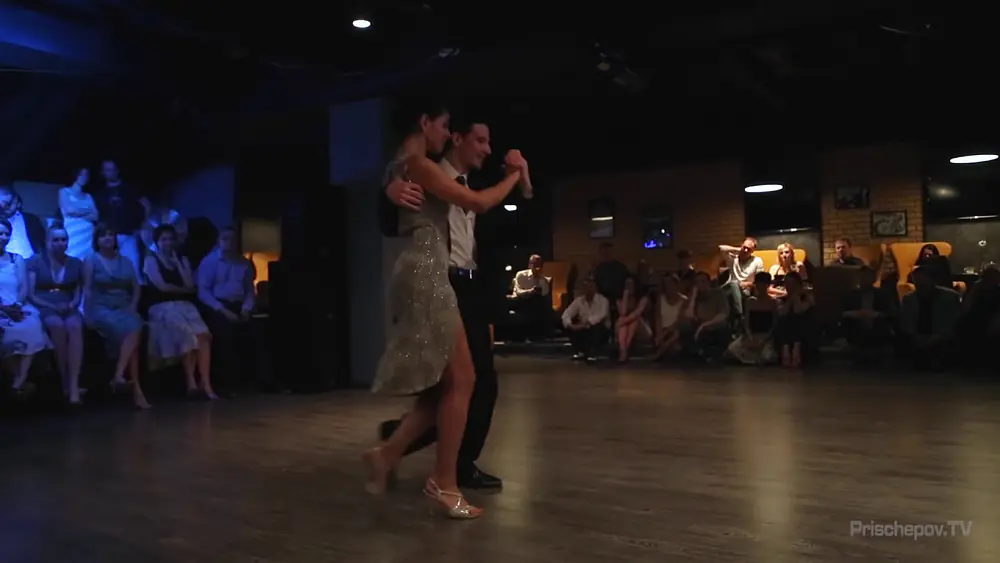 Video thumbnail for Ricardo Biggeri & Cecilia Piccinni, 2-4, Moscow, Milonga "La Vida", 03.07.2015