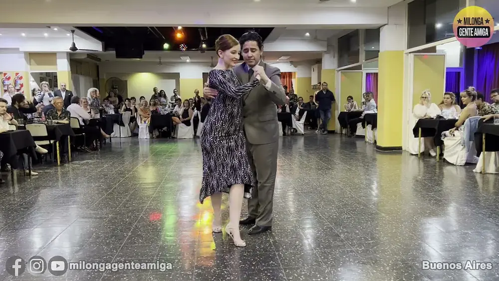 Video thumbnail for Alejandro Beron y Kelly Lettieri - Milonga Gente Amiga - 12/MAR/2023 (2/2)