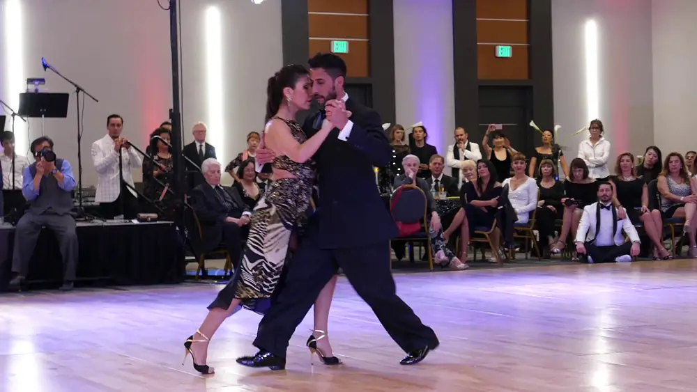 Video thumbnail for Christian Marquez & Virginia Gomez @ Nora's Tango Week 2017 July 4 Tango Demo 3/4