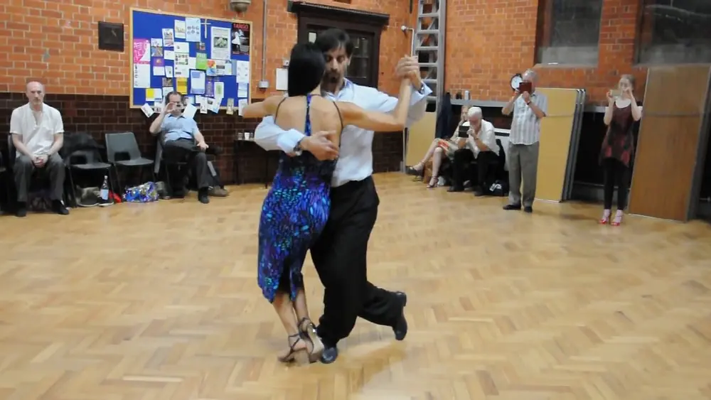 Video thumbnail for Paula Duarte & Adriano Mauriello Classes at Reading Tango Club