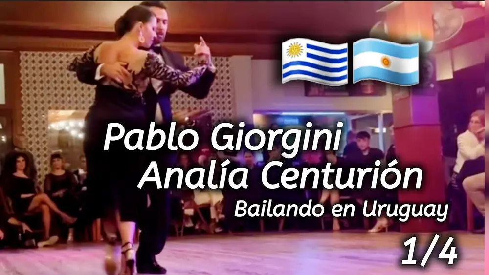 Video thumbnail for 🇺🇾 Bailando tango en Uruguay- Analía Centurión y Pablo Giorgini-1/4 @el chamuyo milonga