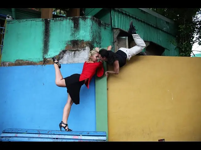 Video thumbnail for Tango Trip: Contemporary Tango piece - interaction with Visuals by Ezequiel Sanucci & Lydia Müller