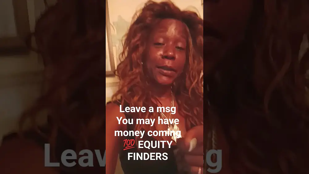 Video thumbnail of if you have been in #foreclosure anywhere in the USA hit us up you may have six digits or more #love