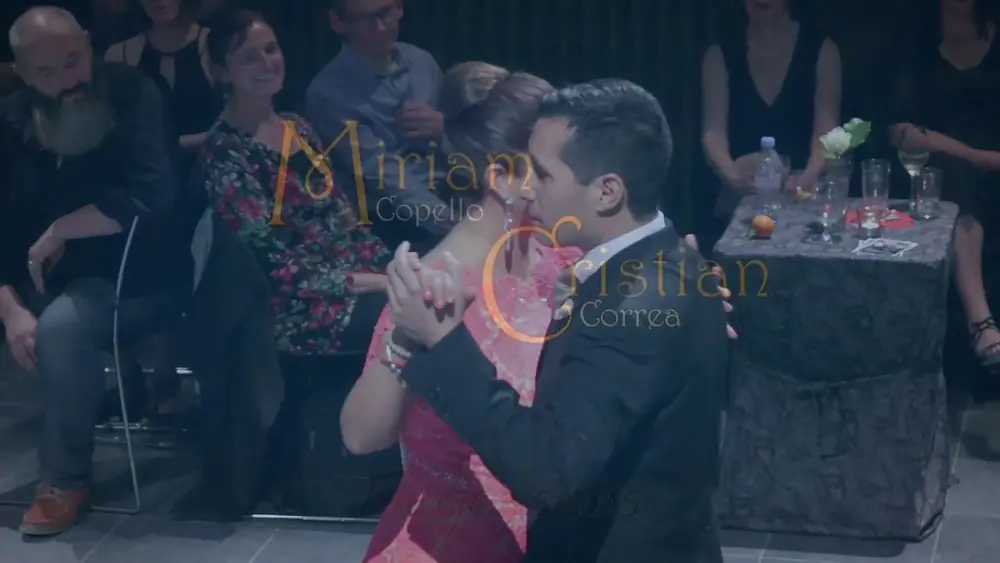 Video thumbnail for Miriam Copello & Christian Correa tango valse Altena Kapel 18 12 01