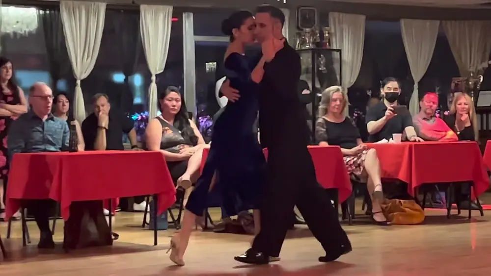 Video thumbnail for Yesica Esquivel & Ariel Leguizamon: Tango at Milonga Zandunga. Maryland 9/2022