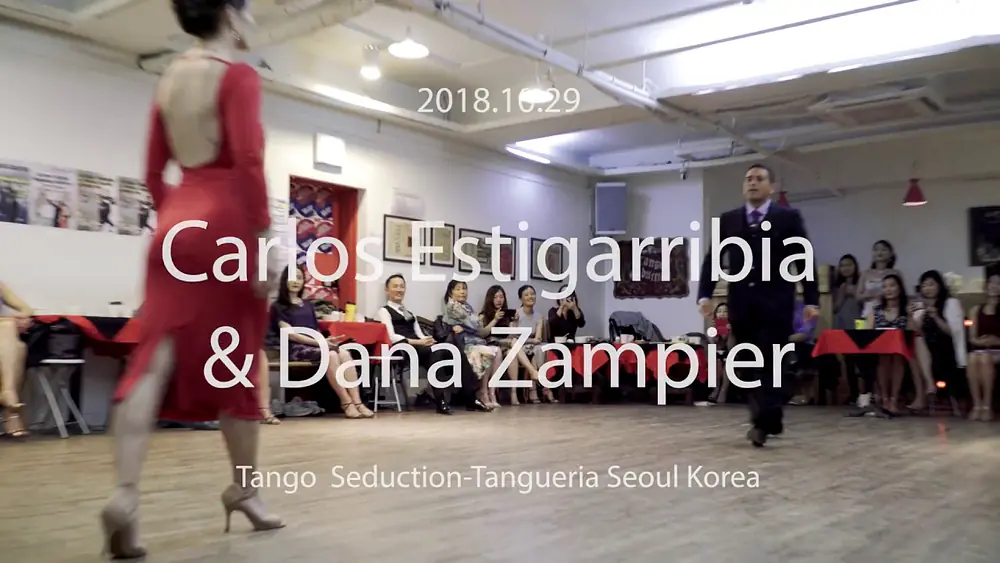 Video thumbnail for [ Tango ] 2018.10.29 - Carlos Estigarribia & Dana Zampier - No.2
