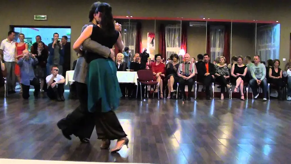 Video thumbnail for Ola Niesler i Michał Zachariasiewicz 2011 May Kudowa Zdrój Poland Tango Argentino 1/2