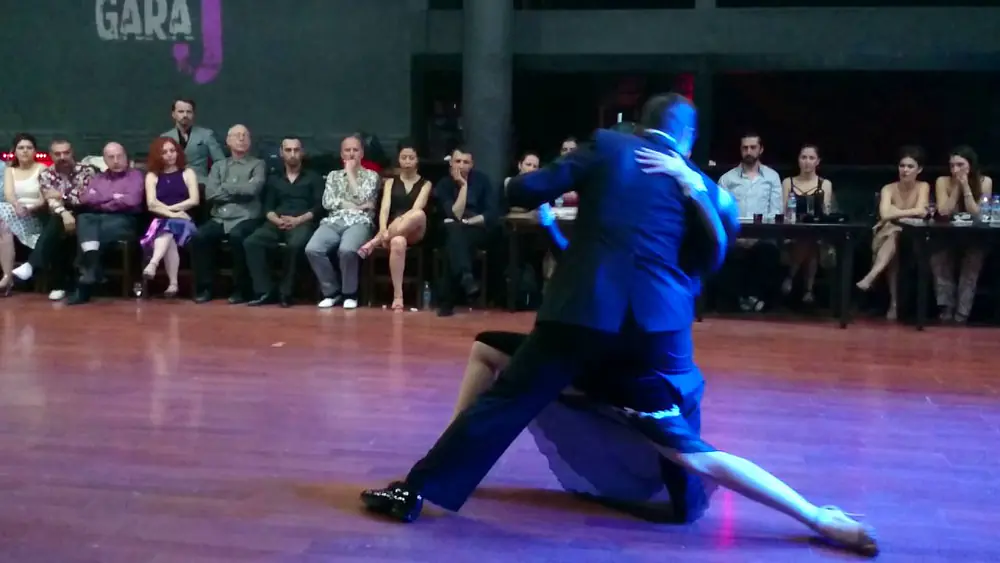 Video thumbnail for Fernanda Grosso – Alejandro Ferreyra.Istanbul Tango Experience 2015, Osvaldo Pugliese - Patetico